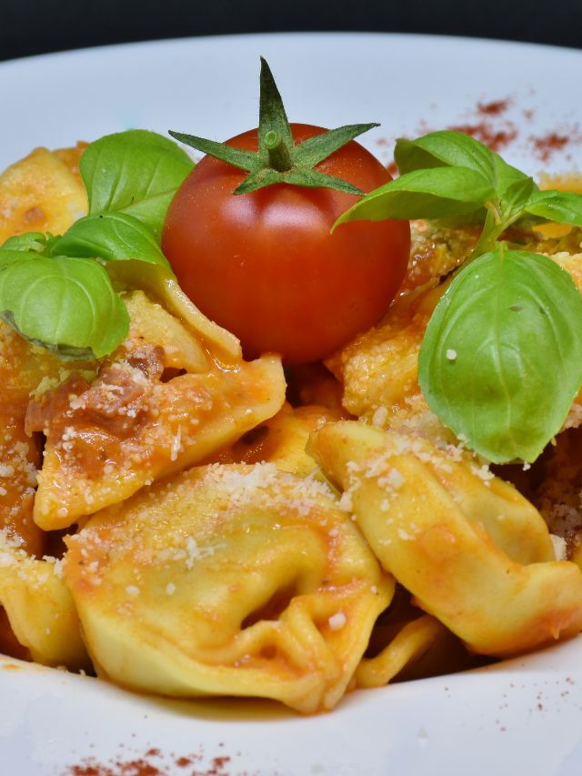 Cheese Tortellini with Tomatoes and Corn Recipe