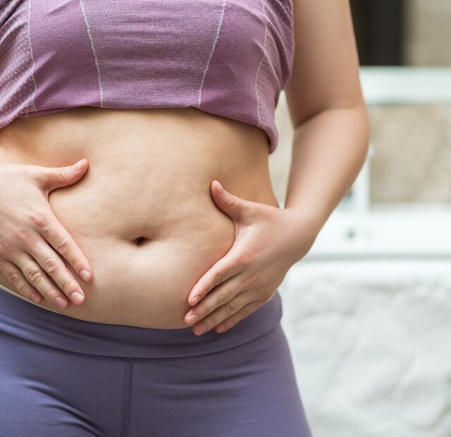 How can an individual get rid of belly fat?