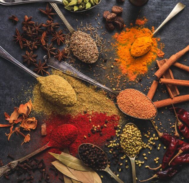 Which spices are beneficial for losing weight?