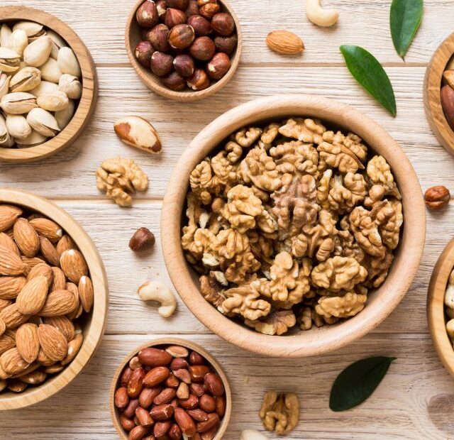 Which are the best nuts among pecans, walnuts, pistachios, peanuts and cashews?