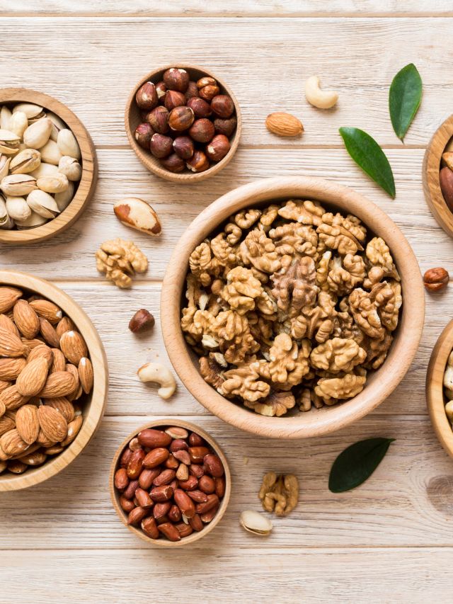 Which are the best nuts among pecans, walnuts, pistachios, peanuts and cashews?