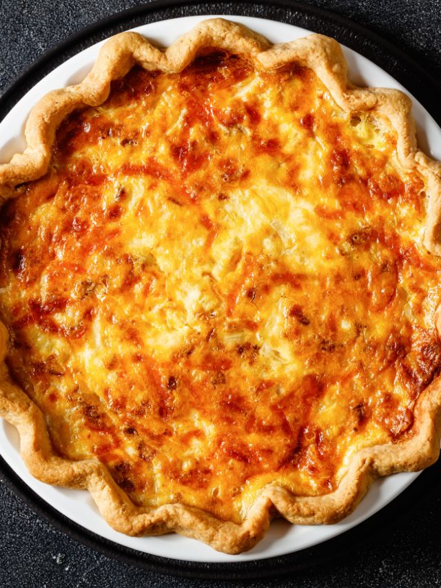 Cheese and Fresh Herb Quiche Recipe